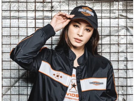 97633-25VW H-D Damen Baseball Cap Three Stars Bar & Shield image