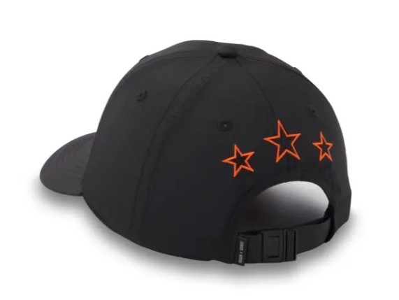 97633-25VW H-D Damen Baseball Cap Three Stars Bar & Shield RS