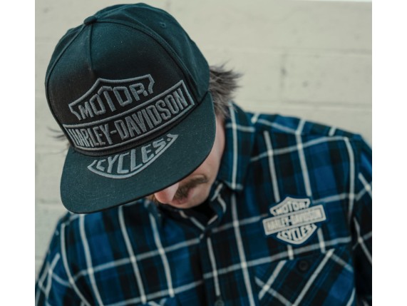 97637-26VM Essential Bar & Shield Panhead Fitted Cap für Herren4