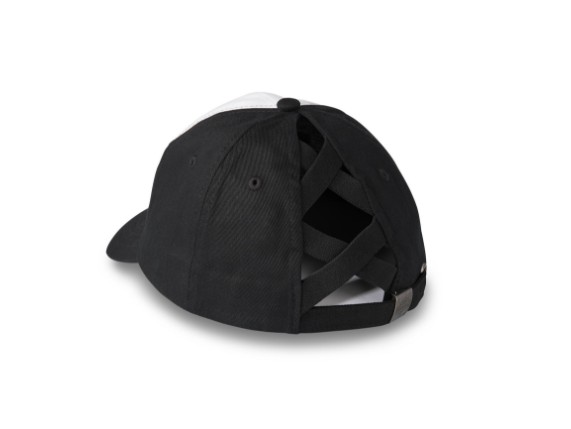 97731-24vw_Bar & Shield Ponytail Cap_Back