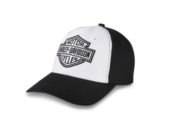 97731-24vw_Bar & Shield Ponytail Cap_Front