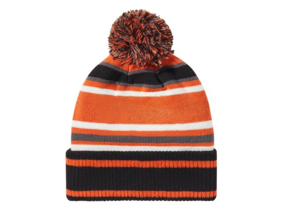 97773-25VX Beanie Hat Stripe Pom  rs