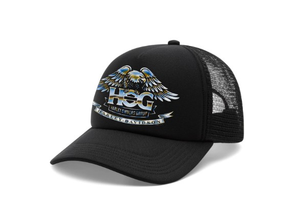 97800-25VX Electric Eagle H.O.G.® Trucker Hat