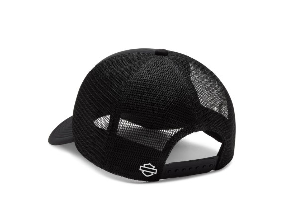 97800-25VX Electric Eagle H.O.G.® Trucker Hat rs