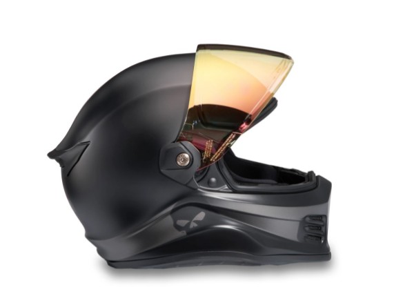 98105-25VX H-D Division X15 Full Face Skull Graphic Helm_5