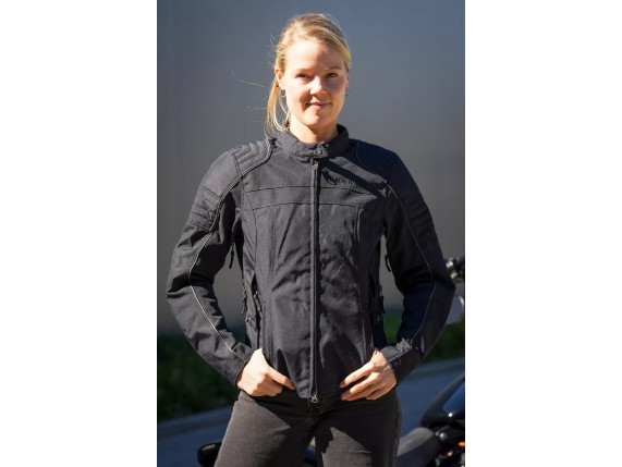 98145-23EW Damen Motorradjacke Hybrid Triple Vent schwarz image1