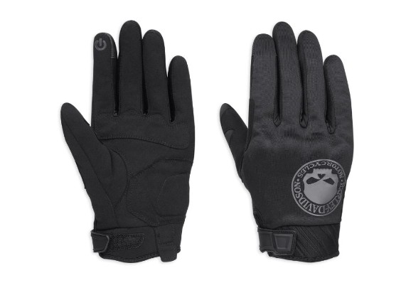 98364-17EM_GLOVE-FF, SKULL, SFTSHLL, B