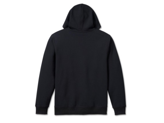 99000-23vm_HOODIE-KNIT, BLACK_Back