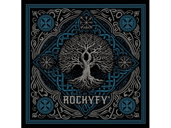 BACS003 Tree of Life Bandana Tuch Bikertuch Stirnband
