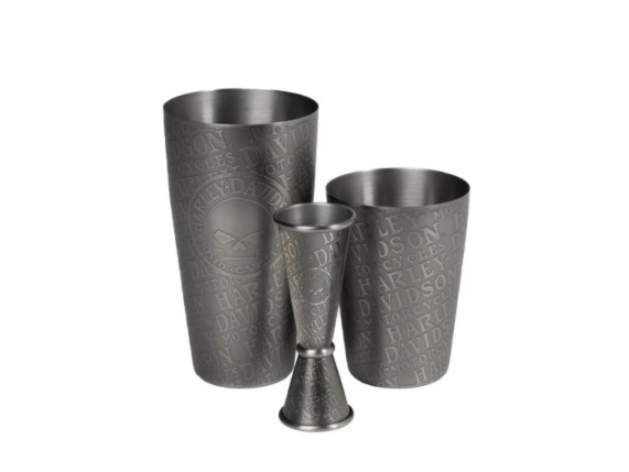 HDL-18647 Shaker Set Willie G. Skull Boston