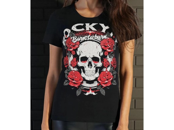 SHCE007 Glamour Skull T-Shirt