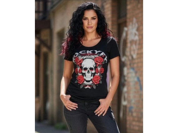 SHCE007 Glamour Skull T-Shirt 4