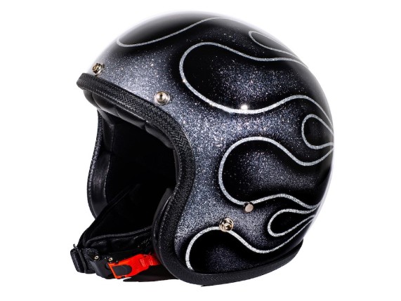 SLS-FLM14_70's Helmet Flames 2014 Left