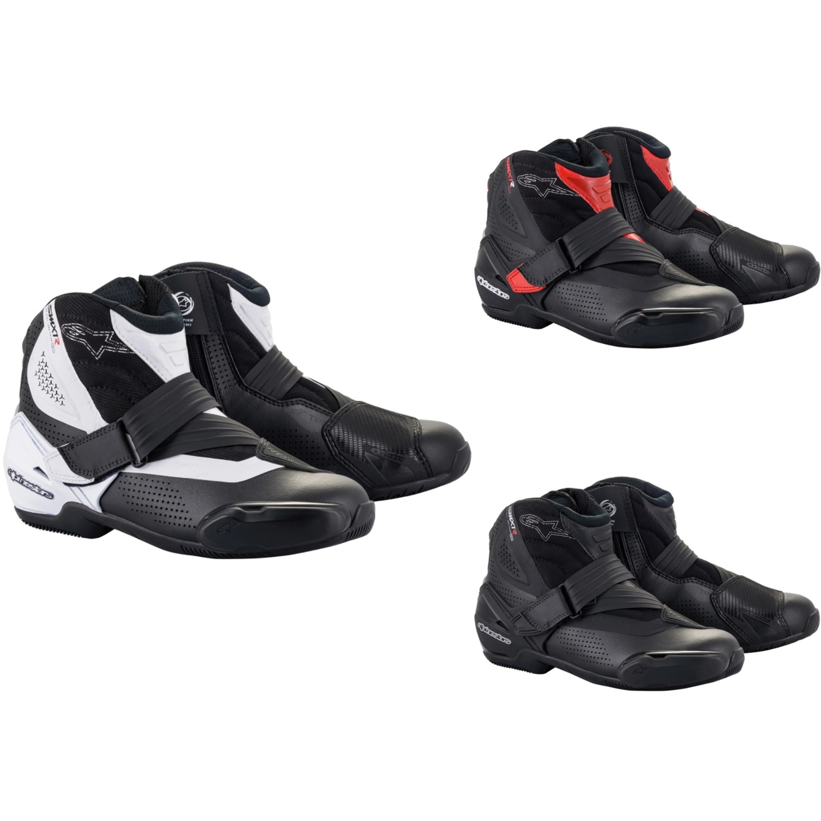 Low Cut Motorcycle Footwear Alpinestars Women's Stella SMX-1 R V2