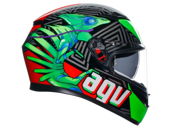 Motorradhelm AGV K3 Top Rossi WT Phillip Island 2005 Versandbereit