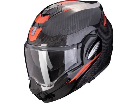 Exomader Rover Scorpion EXO-Tech Evo Carbon Rover Motorrad Klapphelm