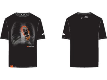 ORANGE FLUIDS TEE