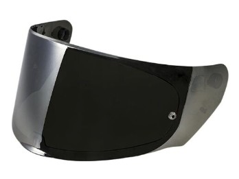 STORM HELMET IRIDIUM SILVER VISOR