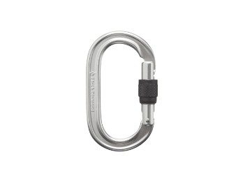Karabiner Oval Keylock Screwgate