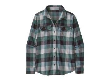 Organic Cotton MW Fjord Flannel Shirt Lady
