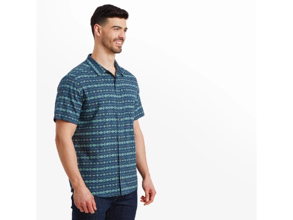 sherpa-adventure-gear-bagmati-stripe-short-sleeve-shirt-blue-sm11035-393-model-02