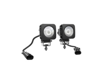 Quadratische 5 cm-LED-Leuchten (2 x 10 W)