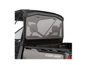 Heckfenster aus Glas