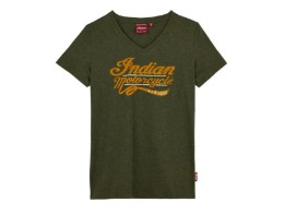 T-Shirt Mixed Embroidery Print Damen