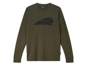 Longsleeve Headdress Print Herren