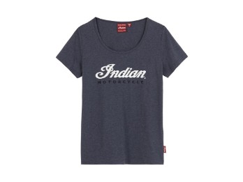T-Shirt Marl Script Damen