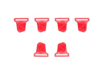 BIONIC 10 SNAP BUCKLES SET RED OS