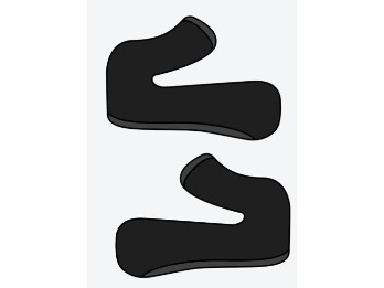 WRAAAP KIDS HELMET CHEEK PADS