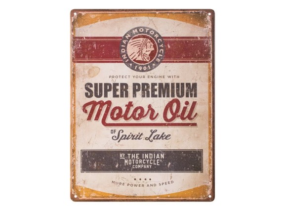 2863974, MOTORCYCLE OIL SIGN