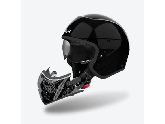 airoh helm j110 schwarz paesly 3