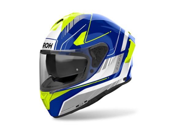 airoh helm spark 2 blau weiß gelb 1