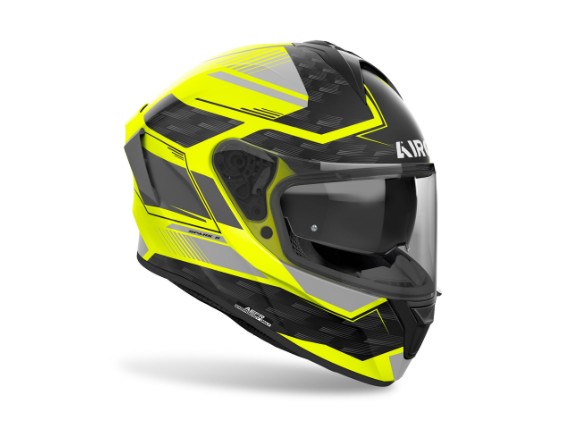 airoh helm spark 2 schwarz-matt grau gelb 2