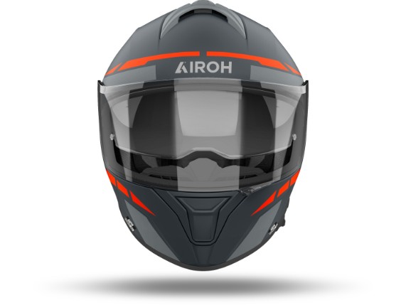 airoh helm spark 2 schwarz-matt grau orange 3