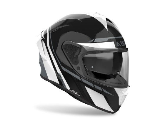 airoh helm spark 2 schwarz weiß 2