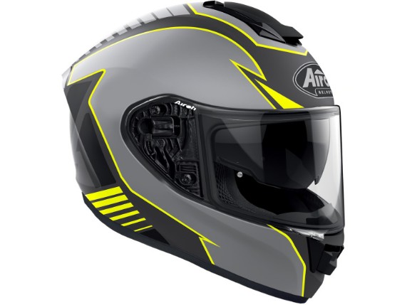 airoh helm st 501 grau schwarz gelb 3