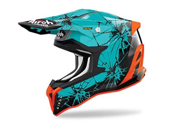 airoh helm strycker crack gloss 1