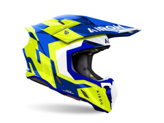 airoh helm twist 3 blau gelb-fluo weiß 2