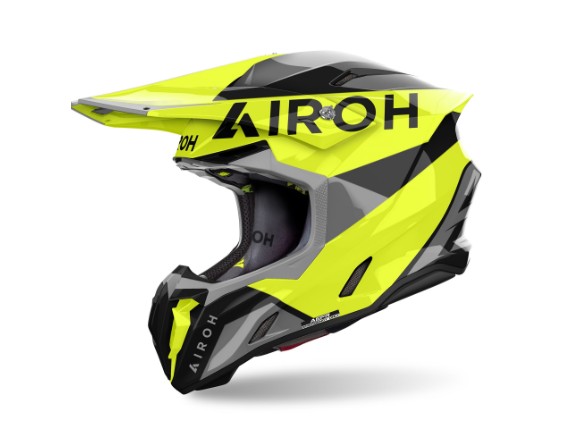 airoh helm twist 3 gelb-fluo schwarz grau 1
