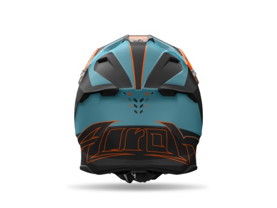 airoh helm twist 3 türkis schwarz-matt orange 3