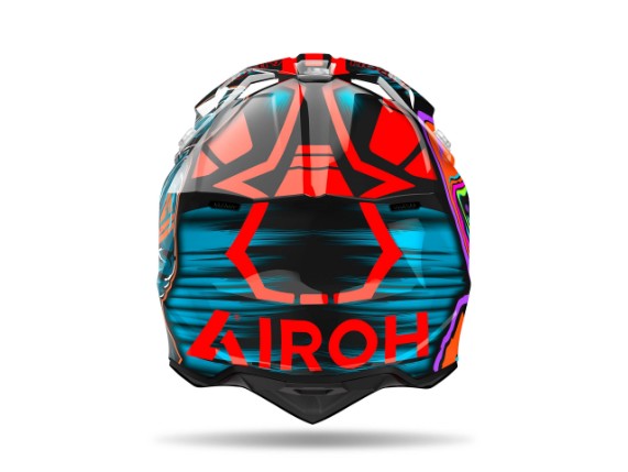 airoh helm wraaap schwarz blau rot grün pink 3