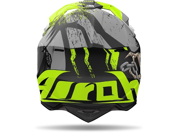 airoh helm wraaap schwarz grau grün 3