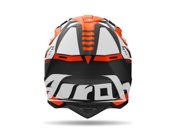 airoh helm wraaap schwarz-matt weiß-matt orange-matt 3