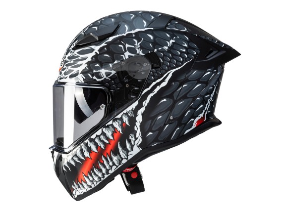 caberg helm drift evo II schwarz matt anthrazit rot 2