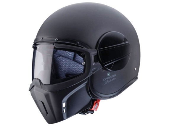 caberg helm ghost schwarz matt 1