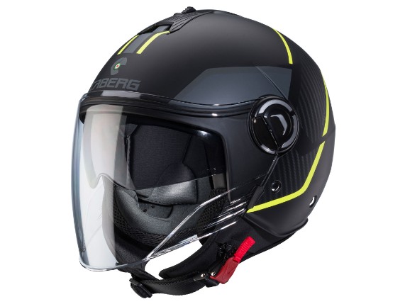 caberg helm riviera v4 x schwarz-matt anthrazit gelb-fluo 1