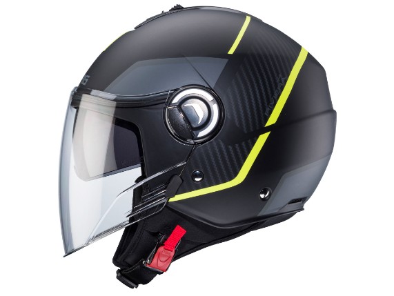 caberg helm riviera v4 x schwarz-matt anthrazit gelb-fluo 2